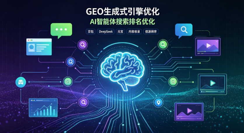 甘井子区GEO 浪潮来袭：生成式引擎优化崛起，创作者争抢豆包、DeepSeek、元宝智能体流量入口